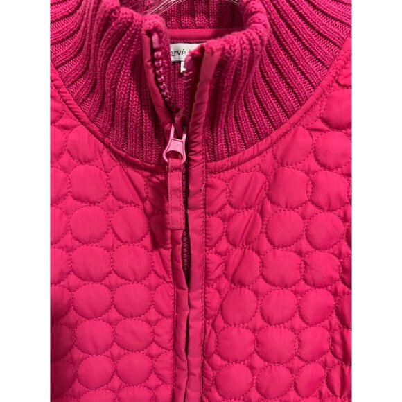 Harve Bernard Zip up Sweater Pink Size Large - Picture 5 of 8